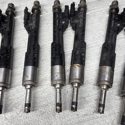 OEM BMW F10 F12 F13 F85 M5 M6 X5 Engine N63 S63 High Pressure Fuel Injector SET