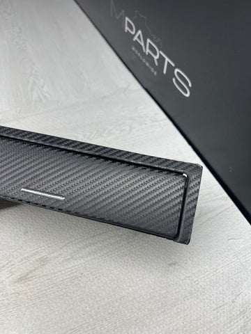 99-06 BMW E46 323 325 328 330 M3 E46 CENTER CONSOLE STORAGE TRAY CARBON STICKER