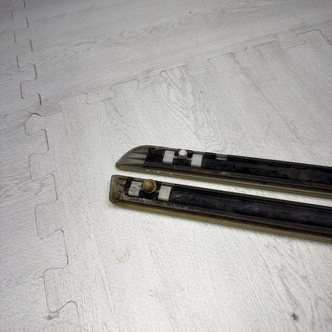 BMW E46 M3 01-06 Rear Left & Right Exterior Trim Molding Set Phoenix Yellow OEM