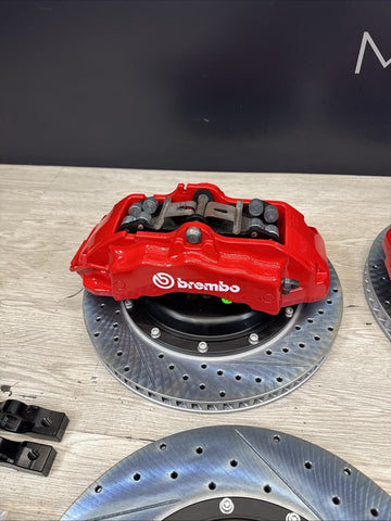 08-13 BMW E90 E92 E93 M3 BREMBO Big Brake Kit Calipers Rotors Set NEW Plug Play