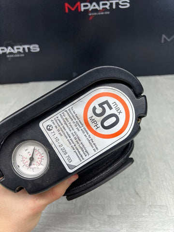 98-02 BMW Z3M Emergency Tire Kit Air Compressor Inflating Run Flat Pump