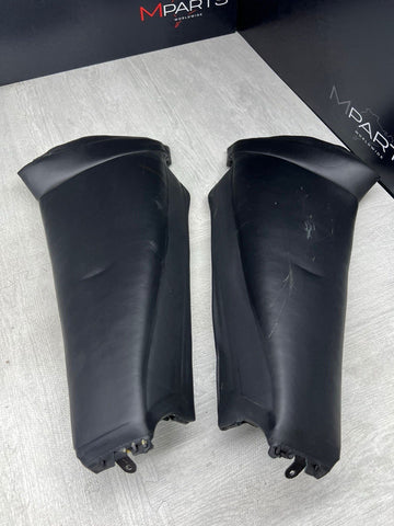 BMW E46 01-05 325ci 330ci M3 Coupe Rear Side Seat Bolsters Black