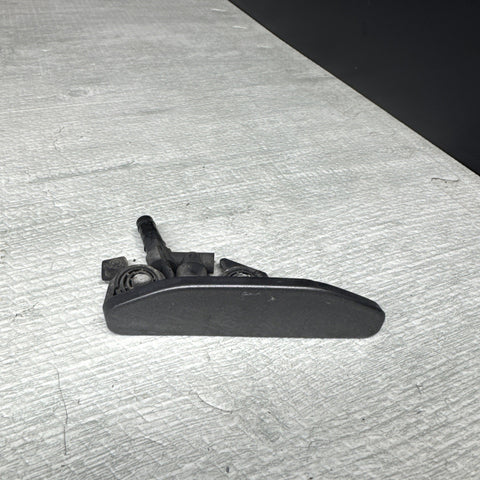 01-06 BMW E46 M3 Right Passenge Head Light Washer Jet Cover 8256180 Steel Gray