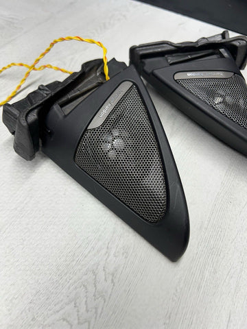 BMW F82 M4 Coupe Front Tweeter Speakers Set Pair Harman Kardon 51337269362