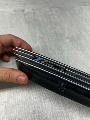 BMW E46 M3 01-06 Driver Left Fender Grille Genuine Chrome 51132694607