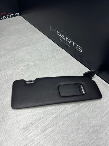 01-06 BMW E46 M3 Convertible Left Driver Side Sunvisors Sun Visor Black