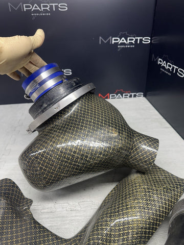 BMW E46 M3 01-06 Gruppe M Ram Air Intake Rogue Engineering Silicon Elbow *Notes*