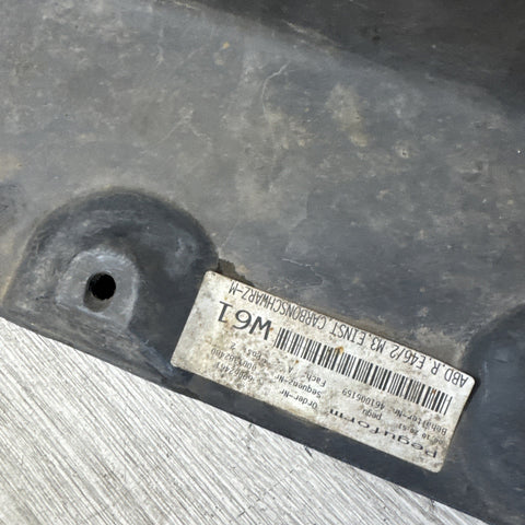 2001-2006 BMW E46 M3 Carbon Black Rocker Panel Side Skirt OEM Left Driver