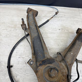 BMW E30 318is 84-92 Right Rear Trailing Arm Knuckle Hub Spindle Suspension OEM