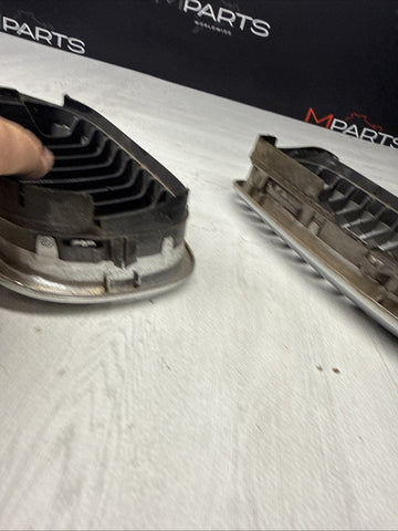 OEM Chrome Front Kidney Grill Grilles 2003-2006 BMW E46 330Ci 325Ci 2DR LCI