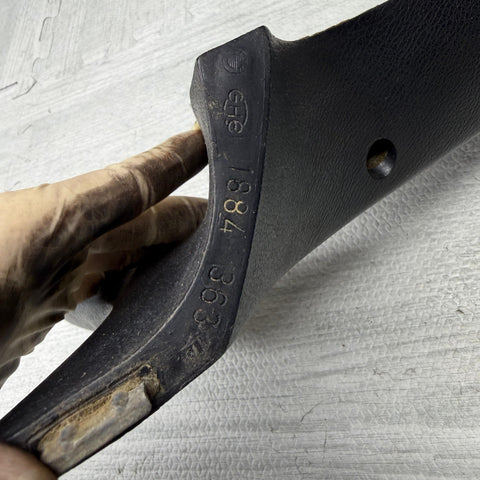 83-93 BMW M3 E30 FRONT DOOR GRAB HANDLE BLACK ARM REST LEFT SIDE 1884363 OEM