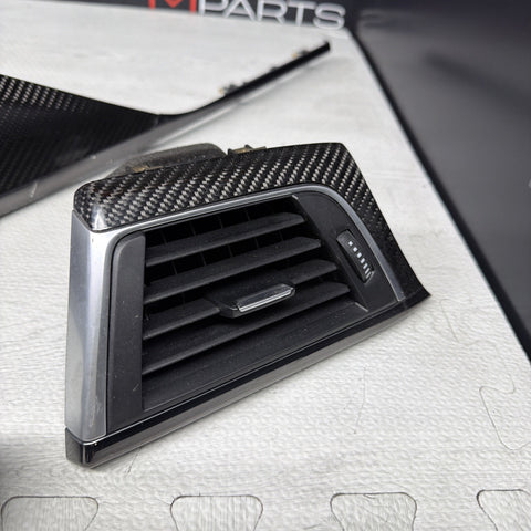 15-20 BMW F83 M4 Carbon Fiber Interior Dash Dashboard Trim Set OEM