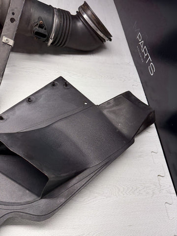 01-06 BMW E46 M3 S54 Air Filter Intake Suction Box Duct Inlet Dinan