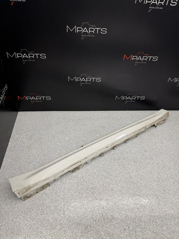 15-20 OEM BMW F82 F83 M4 Right Passenger Side Skirt Rocker Panel Alpine White