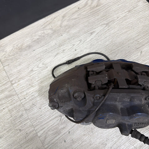 BMW 15-20 F87 M2 F30 F31 F80 F82 F83 M3 M4 Front Left Driver Brake Caliper Blue