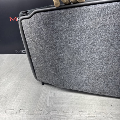 2001-2006 BMW E46 M3 Coupe Rear Top Seat Black Napa Leather OEM *Notes*