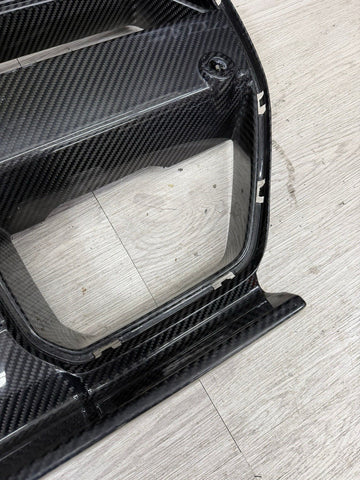 21-26 BMW G80 G82 G83 M3 M4 FRONT BUMPER KIDNEY CENTER GRILLE GRILL CARBON FIBER
