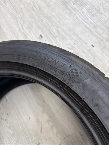 2021 Used 225/45ZR17 Michelin Pilot Sport All Season 4 94Y - 5-7/32