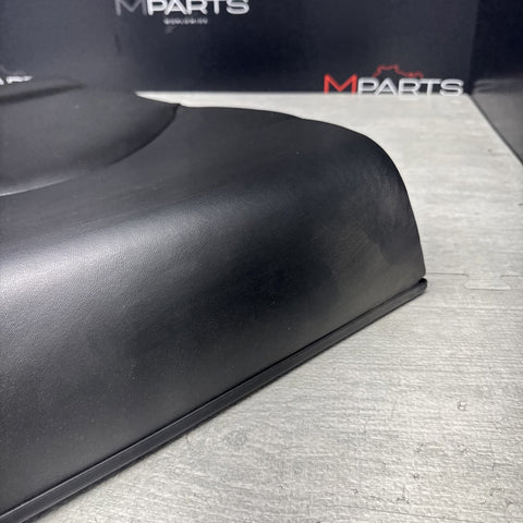 2001-2006 BMW E46 M3 Coupe Rear Top Seat Black Napa Leather OEM *Notes*