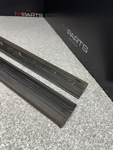 94–99 BMW E36 M3 2 Coupe Door Sill Trim Left & Right Pair Black OEM