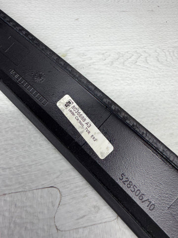 08-13 BMW E92 E93 M3 Front Right Door Carbon Leather Interior Strip Trim OEM