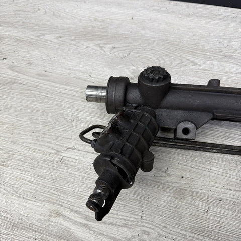 02-06 BMW E46 330Ci 330i POWER STEERING RACK & PINION YELLOW TAG 6757650 OEM