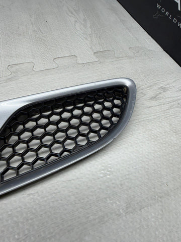 08-13 BMW E90 E92 E93 M3 Front Passenger Side Hood Scoop Grille Silver OEM