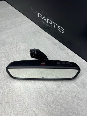 06-10 BMW E60 525i 530i 545i INTERIOR REAR VIEW MIRROR W/ HOMELINK 913445801