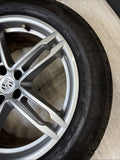 2015-2018 Porsche Macan Front Wheel 19x8 5 Double Spoke W/ Tire