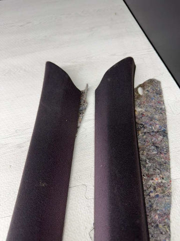 92-99 BMW E36 325 328 M3 Front A Pillar Pillars Cover Trims Set OEM