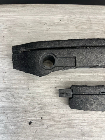 02-06 BMW E46 M3 Front Bumper Rebar Styro Foam Support Complete / Separated