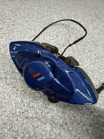 BMW 15-20 F80 F82 F83 M3 M4 Rear Brake Calipers OEM Blue