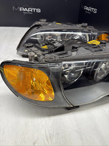 02-05 BMW E46 325I 328I 330I 4 Doors Xenon HID Headlight Assembly, OEM Pair L&R