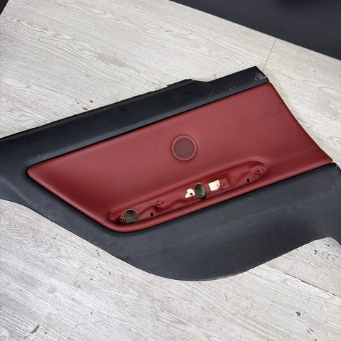 BMW 01-06 E46 M3 COUPE LEFT REAR QUARTER INTERIOR TRIM PANEL IMOLA RED *Notes*