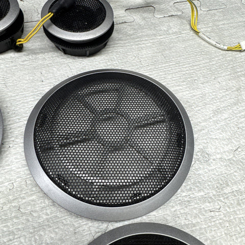 07-13 BMW E92 E93 3-Series 2dr Front Rear Door Individual Speaker Covers Trims