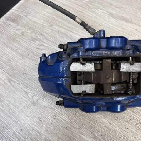 BMW 15-20 F87 M2 F30 F31 F80 F82 F83 M3 M4 Front Left Driver Brake Caliper Blue