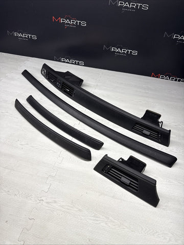 08-13 BMW E92 E93 M3 Interior Trim Set Carbon Leather OEM *Missing 1 Front Door