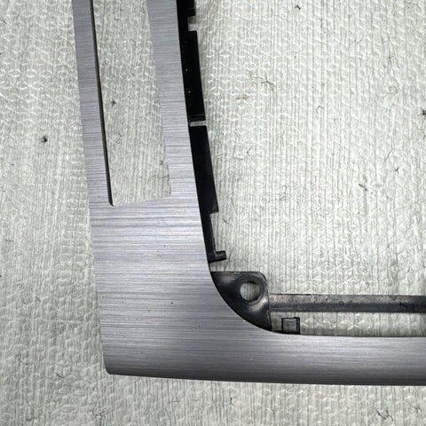 BMW E46 M3 Convertible 01-06 Aluminum Center Shift Shifter Trim OEM