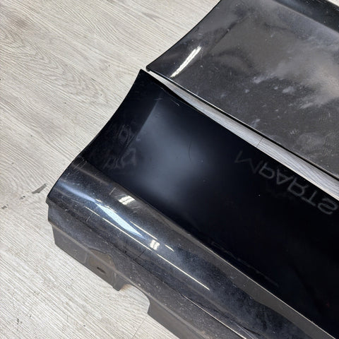 08-13 BMW E92 E93 M3 OEM Right Left Passenger Side Skirt Rocker Panels Black