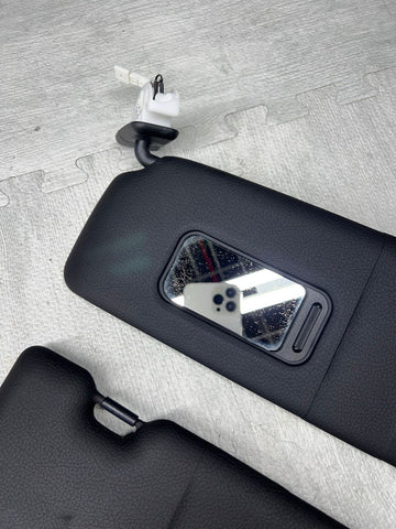 14-20 OEM BMW F22 F87 228 230 M235 M240 M2 Interior Sun Visor Black Pair SET