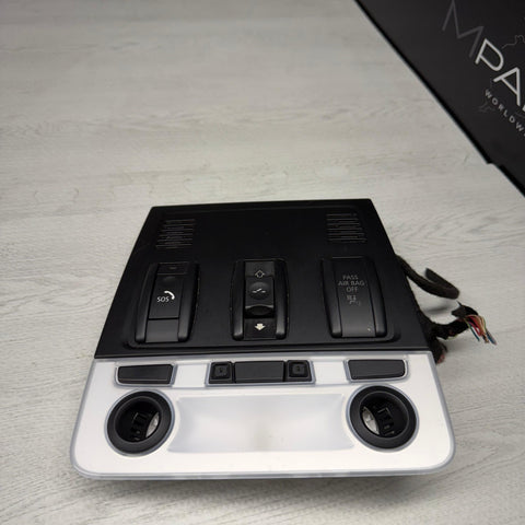 06-13 BMW E90 M3 MAP Front Roof Light Switch Unit Overhead Cabin OEM 9197783