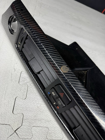 07-13 BMW E90 E92 E93 335 M3 Carbon Fiber Style Wrap Interior Trim Dash Panels