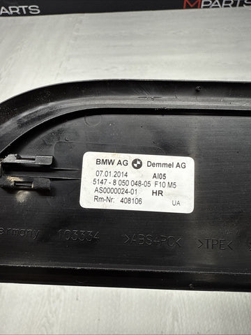 11-18 BMW F10 535i 528i 550i M5 Rear Right Entrance Trim 51478050048