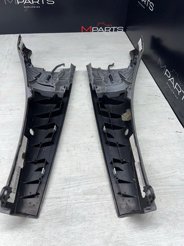 01-06 BMW E46 M3 CONVERTIBLE REAR INTERIOR QUARTER TRIMS COVERS PANELS GREY