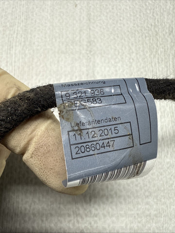 BMW Display Screen Monitor Wire Connector Harness Cable 9321936 9321939 74558010