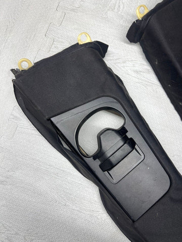 2001-2006 BMW E46 M3 Coupe B Pillars Trims Cover Black OEM