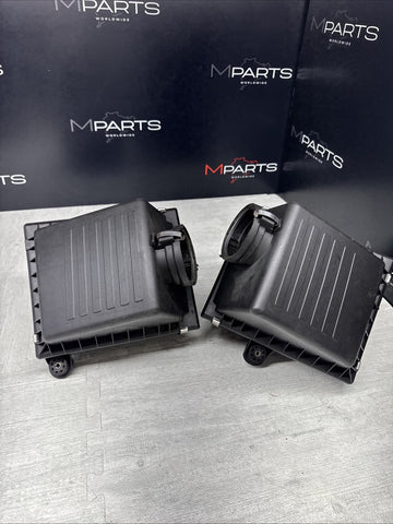 BMW E39 M5 98-03 Air Filter Intake Box Genuine OEM Left Right Pair