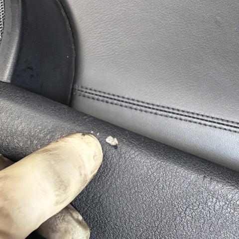 01-06 BMW E46 M3 PASSENGER RIGHT SIDE DOOR PANEL CARD BLACK OEM