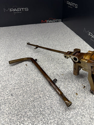 01-06 BMW E46 M3 S54 Engine Oil Pump + Pick Up Tubes