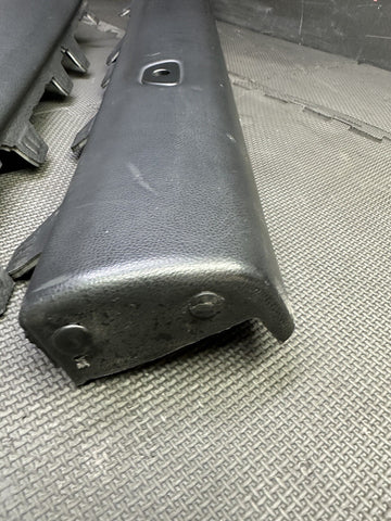 2008-2013 BMW E93 M3 Left Driver Rear Top Trims Black Convertible Original OEM